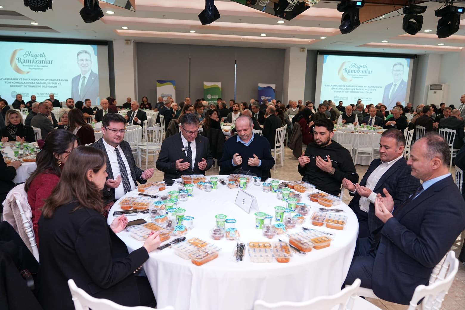 SARIYER PROTOKOLÜ AYNI SONRADA ORUÇ AÇTI