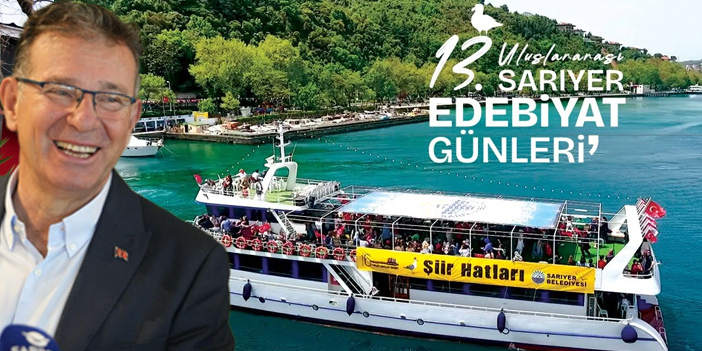 Sarıyer’de Edebiyat Rüzgârı Esecek