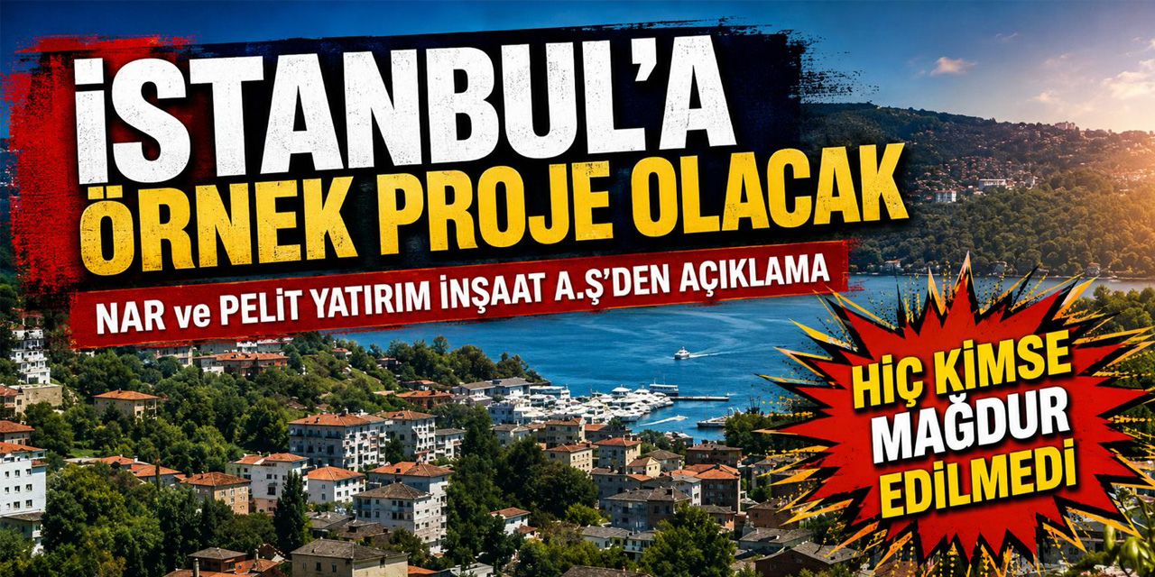 'Poligon'da İstanbul'a örnek proje gerçekleştirilecek'