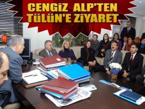 Dr.Cengiz Alp'ten Tülün'e ziyaret