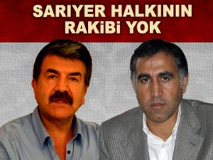 Sarıyer halkının rakibi yok