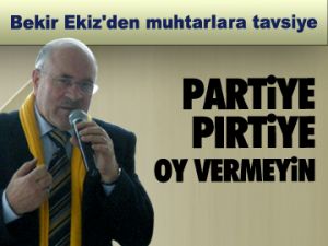 Partiye pırtiye oy vermeyin