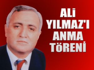 Ali Yılmaz’ı anma töreni