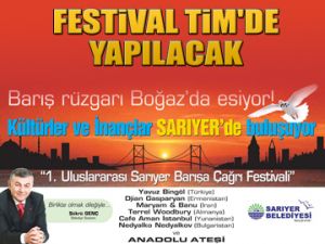 Barış Festivali TİM'de yapılacak