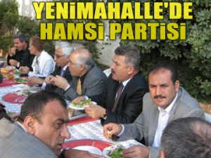 Yenimahalle’de hamsi partisi