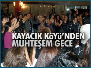 Kayacıklılardan muhteşem gece