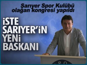 İşte Sarıyer'in yeni başkanı