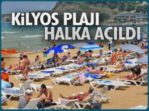 Kilyos plajı halka açıldı