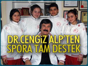 Cengiz Alp’ten spora tam destek