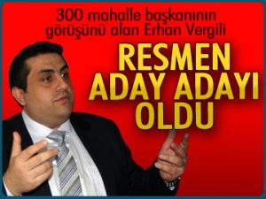 Vergili resmen aday adayı