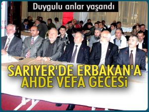 Erbakan’a Ahde Vefa gecesi