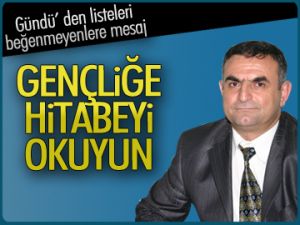 CHP'li Gündü'den liste mesajı