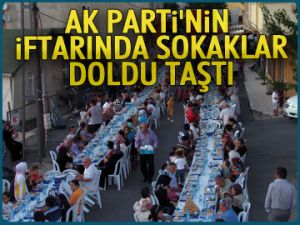 AK Parti'den 2 bin kişilik iftar