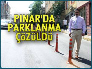 Pınar'da parklanma çözüldü