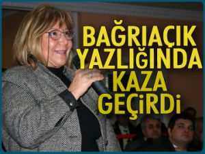 Bağrıaçık yazlığında kaza geçirdi