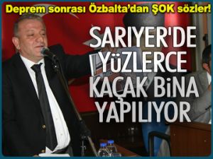 Özbalta’dan mecliste ŞOK sözler!