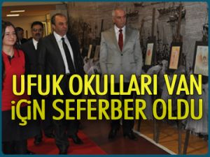 Van için seferber oldular