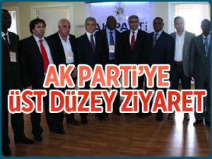 AK Parti’ye üst düzey ziyaret