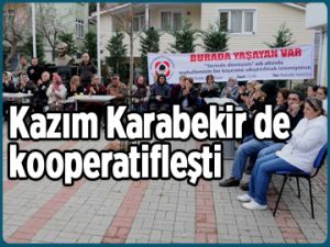 Kazım Karabekir de kooperatifleşti