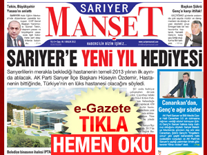 Sarıyer Manşet'in 44.sayısı çıktı
