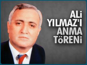 Ali Yılmaz’ı anma töreni