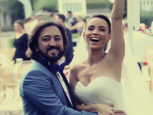 Fettah Can Sarıyer'de evlendi