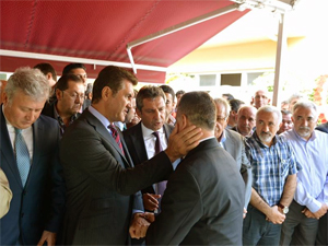 CHP İlçe Başkanı Mehmet Deniz'in acı günü