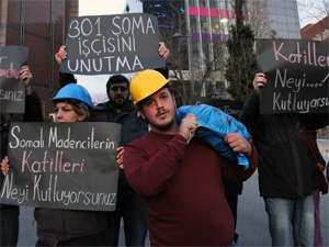 Rant kulesinde kanlı protesto