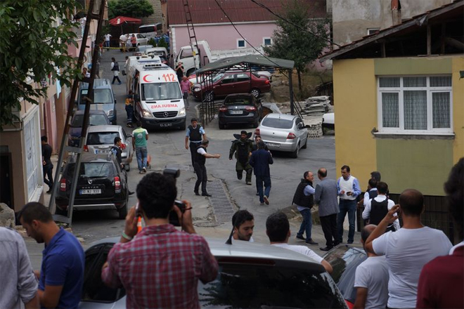 İstinye'de polise silahlı saldırı!