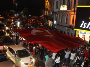 Sarıyer'de terör lanetlendi!