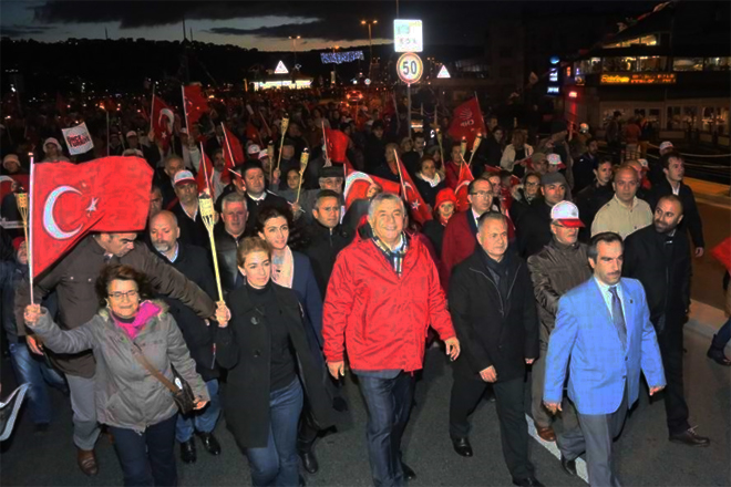 Sarıyer’de cumhuriyet coşkusu