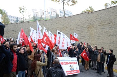 ABD Başkonsolosluğu önünde protesto